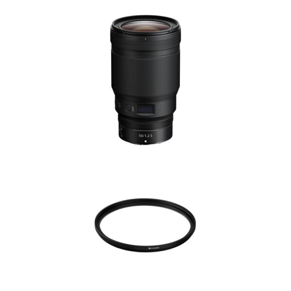 Nikon NIKKOR Z 50mm f/1.2 S Lens with UV Filter Kit view 3