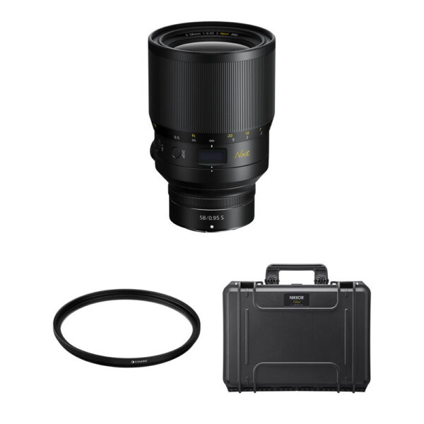 Nikon NIKKOR Z 58mm f/0.95 S Noct Lens with UV Filter Kit view 4