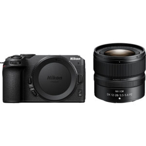 Nikon Z30 Mirrorless Camera with 12-28mm f/3.5-5.6 Lens and Accessories Kit