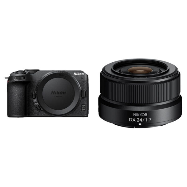 Nikon Z30 Mirrorless Camera with 24mm f/1.7 Lens Kit