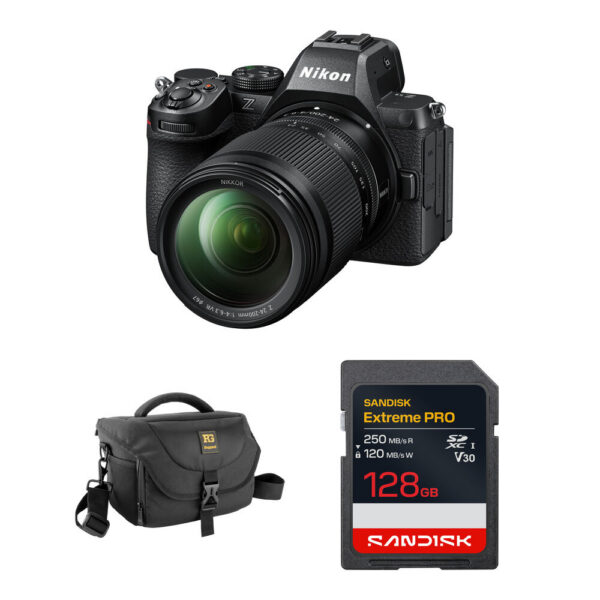 Nikon Z5 II Mirrorless Camera with 24-200mm f/4-6.3 Lens and Basic Bundle view 6