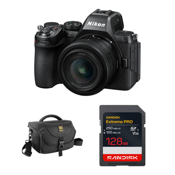 Nikon Z5 II Mirrorless Camera with 24-50mm f/4-6.3 Lens and Basic Bundle view 6