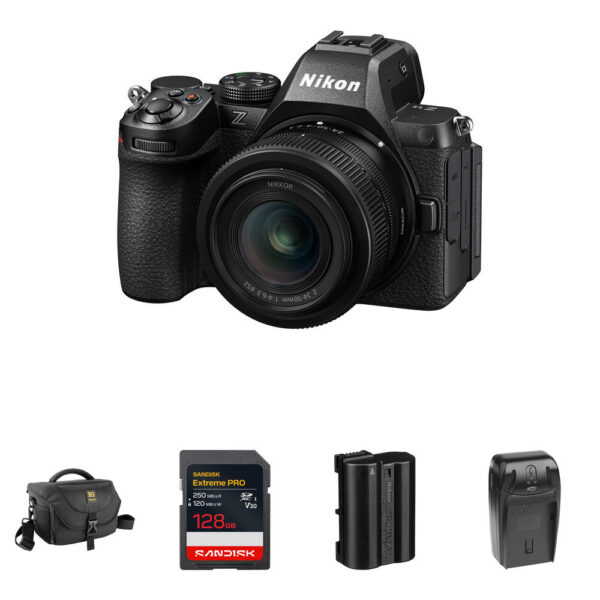 Nikon Z5 II Mirrorless Camera with 24-50mm f/4-6.3 Lens and Essentials+ Kit