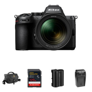 Nikon Z5 II Mirrorless Camera with 24-70mm f/4 Lens and Essentials+ Kit