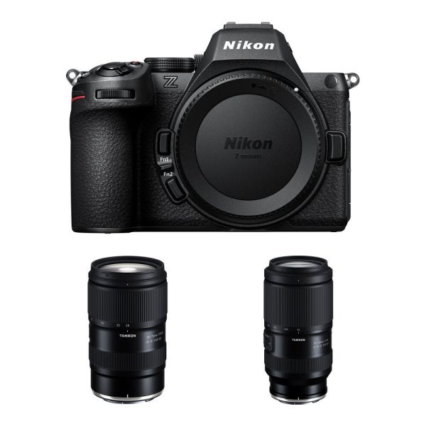 Nikon Z5 II Mirrorless Camera with Tamron 28-75mm f/2.8 and 70-180mm f/2.8 Lenses for Wedding Photography view 4