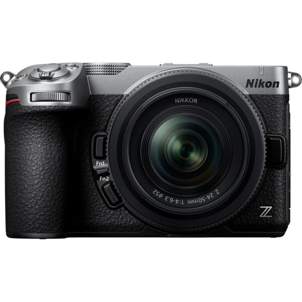 Nikon Z5 IIC Mirrorless Camera with 24-50mm f/4-6.3 Lens (Silver) view 3