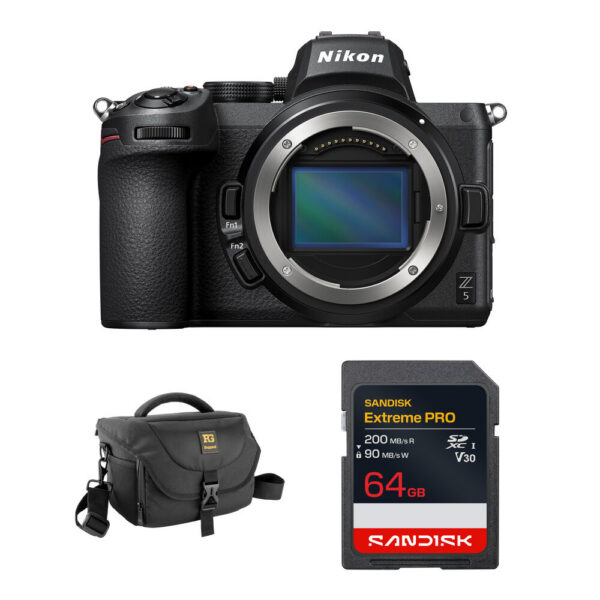 Nikon Z5 Mirrorless Camera with Basic Bundle