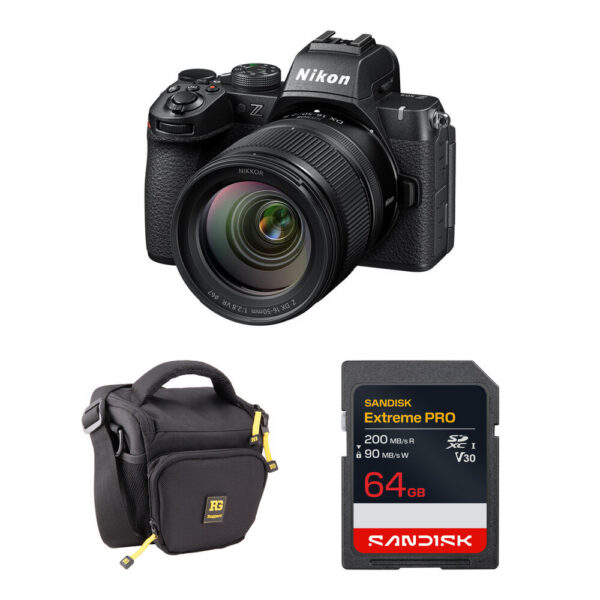 Nikon Z50 II Mirrorless Camera with 16-50mm f/2.8 Lens and Basic Bundle