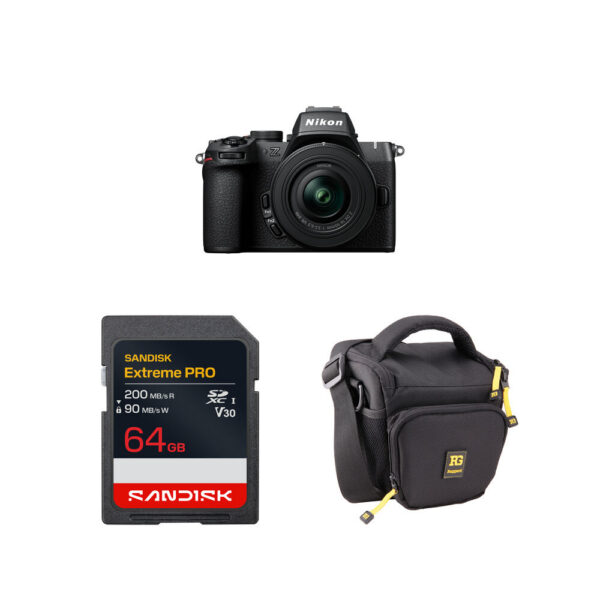 Nikon Z50 II Mirrorless Camera with 16-50mm f/3.5-6.3 Lens and Basic Bundle view 6