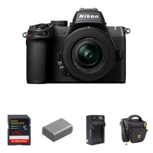 Nikon Z50 II Mirrorless Camera with 16-50mm f/3.5-6.3 Lens and Essentials+ Kit