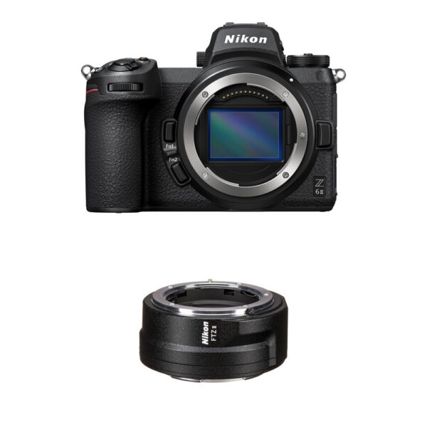 Nikon Z6 II Mirrorless Camera with FTZ II Mount Adapter Kit