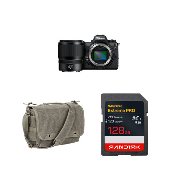 Nikon Z6 III Mirrorless Camera with 50mm f/1.4 Lens and Basic Bundle view 5