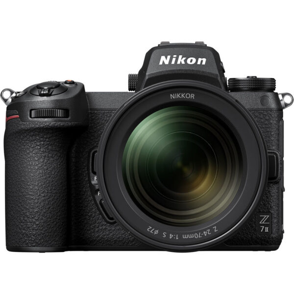 Nikon Z7 II Mirrorless Camera with 24-70mm f/4 Lens and Essentials+ Kit view 7