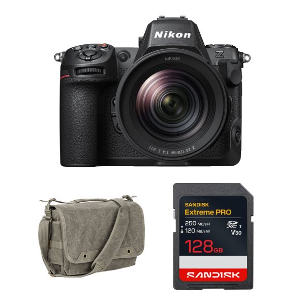 Nikon Z8 Mirrorless Camera with 24-120mm f/4 Lens and Basic Bundle view 6