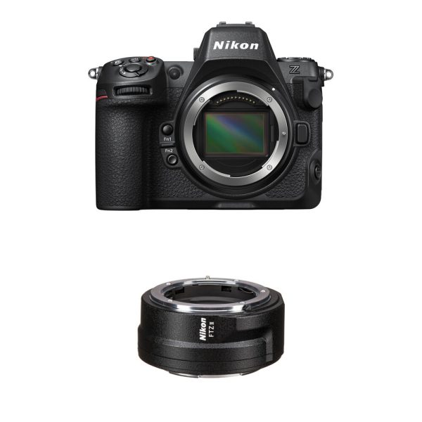 Nikon Z8 Mirrorless Camera with FTZ II Adapter Kit