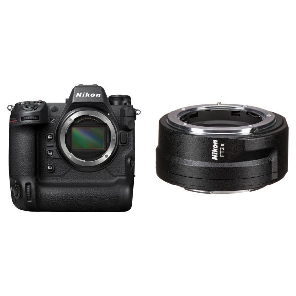 Nikon Z9 Mirrorless Camera with FTZ II Mount Adapter Kit