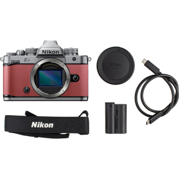 Nikon Zf Mirrorless Camera (Silver & Mauve Pink) view 5