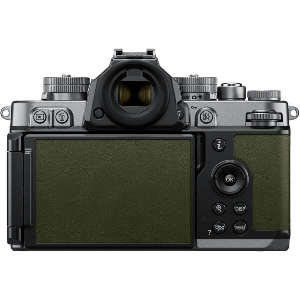 Nikon Zf Mirrorless Camera (Silver & Moss Green) view 6