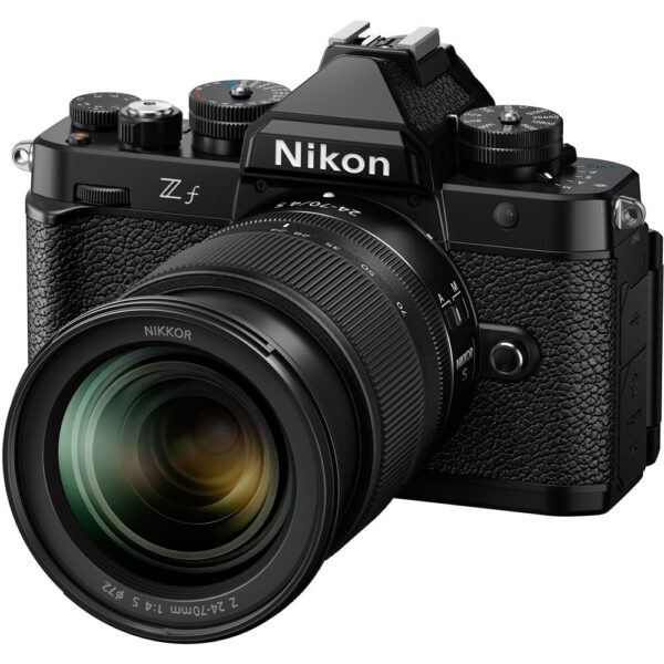 Nikon Zf Mirrorless Camera with 24-70mm f/4 Lens and Basic Bundle view 6