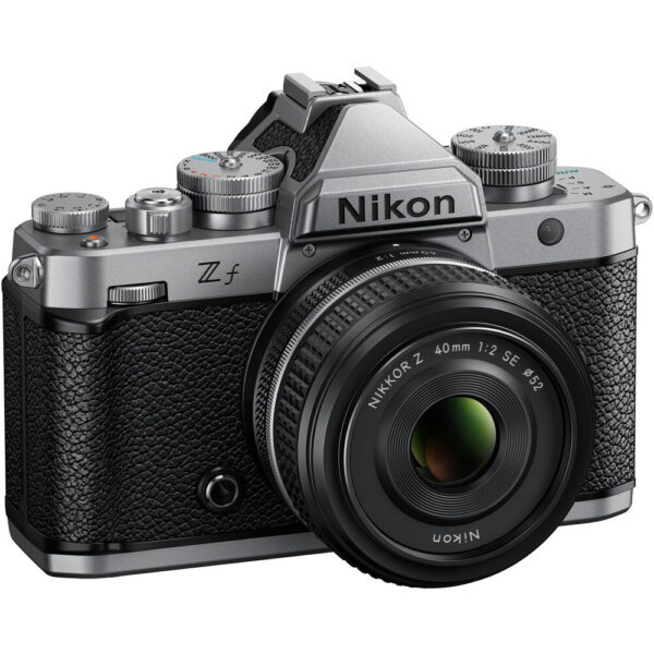 Nikon Zf Mirrorless Camera with 40mm Lens (Silver) view 5