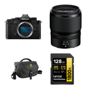 Nikon Zf Mirrorless Camera with 50mm f/1.4 Lens and Basic Bundle