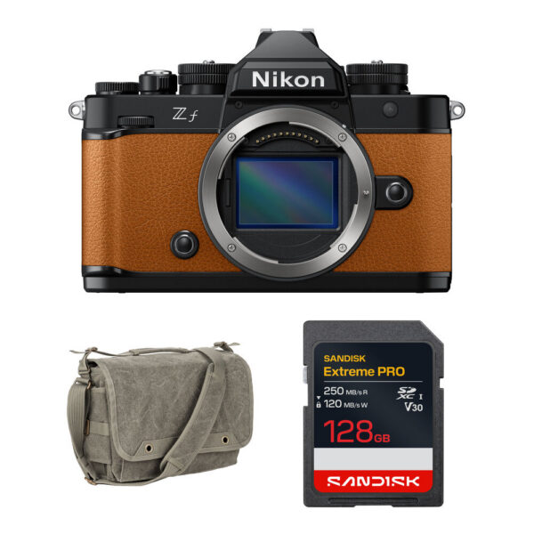 Nikon Zf Mirrorless Camera with Basic Bundle (Orange)