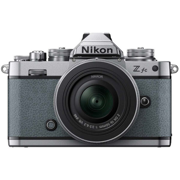 Nikon Zfc Mirrorless Camera with 16-50mm f/3.5-6.3 Lens and Basic Bundle (Chalk Blue) view 4