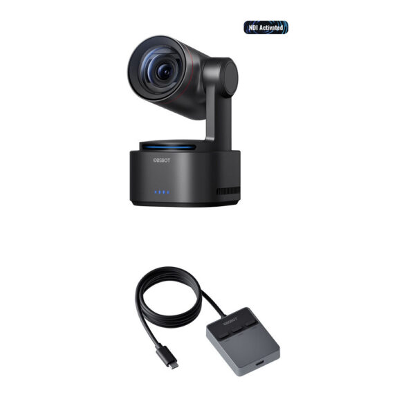 OBSBOT Tail 2 AI-Powered PTZR 4K Camera with Wireless Multicam Connector Kit (NDI) view 3