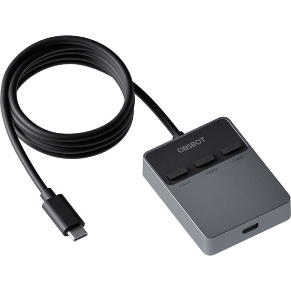 OBSBOT Tail 2 AI-Powered PTZR 4K Camera with Wireless Multicam Connector Kit (NDI)