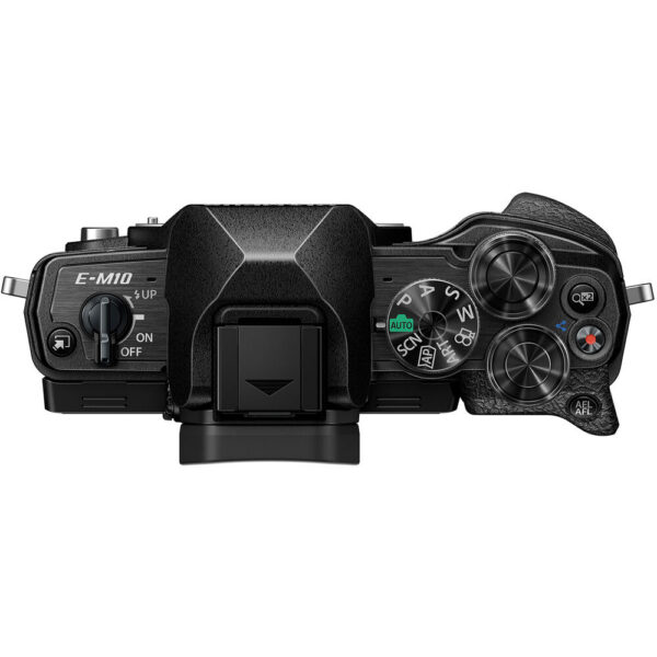Olympus OM-D E-M10 Mark IV Mirrorless Camera (Black) view 5