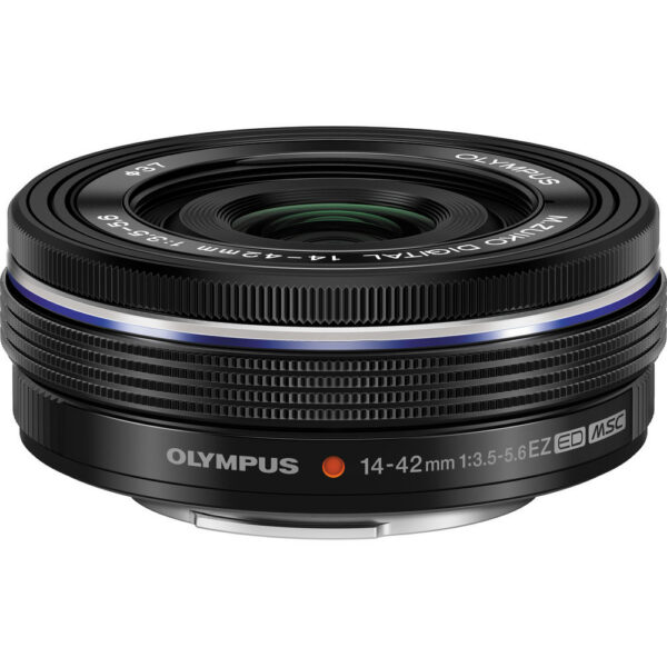 Olympus OM-D E-M10 Mark IV Mirrorless Camera with 14-42mm EZ Lens (Black) view 2