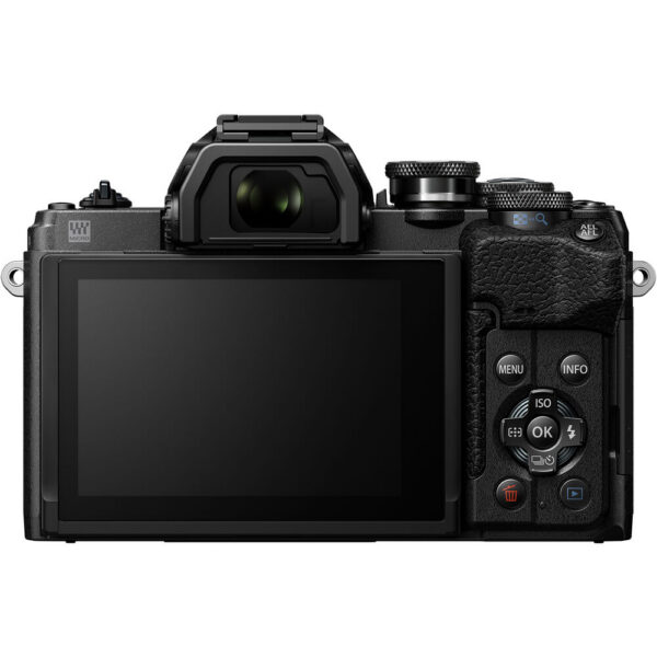 Olympus OM-D E-M10 Mark IV Mirrorless Camera with 14-42mm EZ Lens (Black) view 4