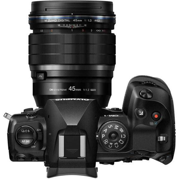 OM SYSTEM M.Zuiko Digital ED 45mm f/1.2 PRO Lens (Micro Four Thirds) view 3