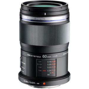 OM SYSTEM M.Zuiko Digital ED 60mm f/2.8 Macro Lens (Micro Four Thirds)