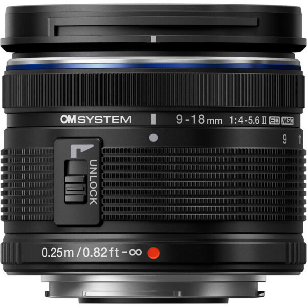 OM SYSTEM M.Zuiko Digital ED 9-18mm f/4-5.6 II Lens (Micro Four Thirds) view 4