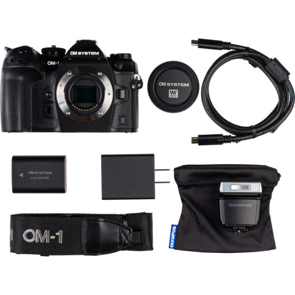 OM SYSTEM OM-1 Mark II Mirrorless Camera (Body Only) view 5