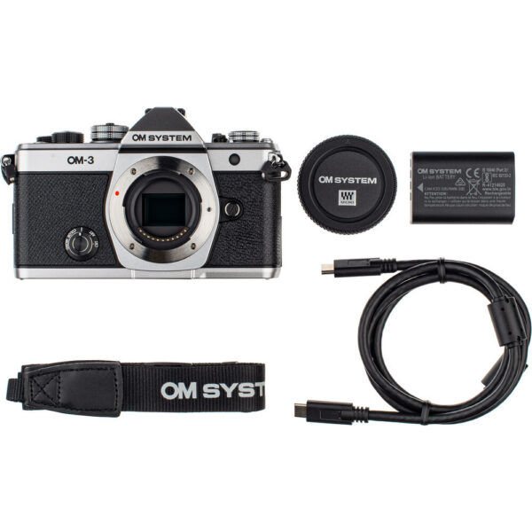 OM SYSTEM OM-3 Mirrorless Camera view 6