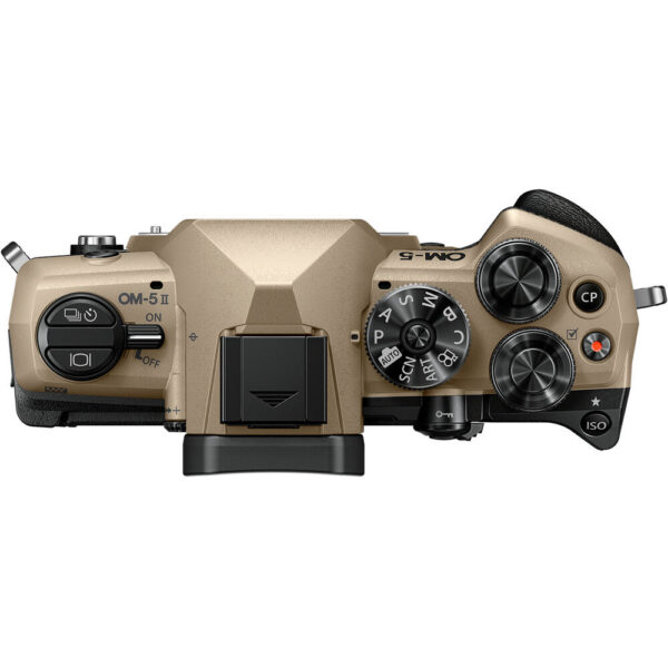 OM SYSTEM OM-5 Mark II Mirrorless Camera (Sand Beige) view 5