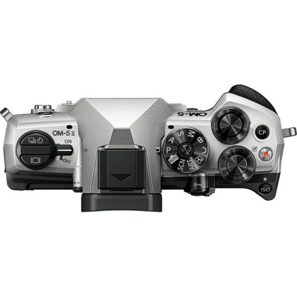 OM SYSTEM OM-5 Mark II Mirrorless Camera (Silver) view 5