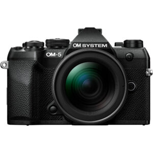 OM SYSTEM OM-5 Mark II Mirrorless Camera with 12-45mm f/4 Lens (Black)