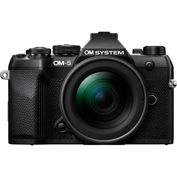 OM SYSTEM OM-5 Mark II Mirrorless Camera with 12-45mm f/4 Lens (Black)
