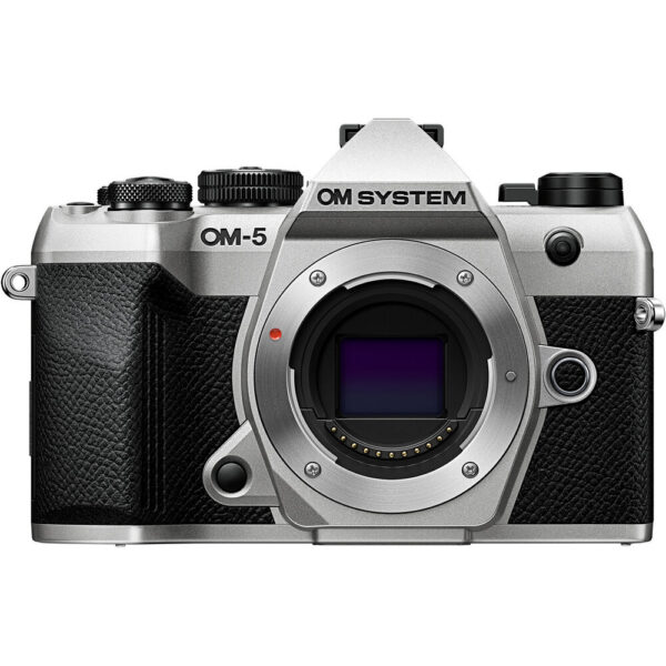 OM SYSTEM OM-5 Mark II Mirrorless Camera with 12-45mm f/4 Lens (Silver)