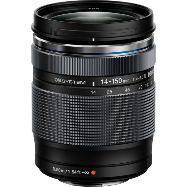 OM SYSTEM OM-5 Mark II Mirrorless Camera with 14-150mm f/4-5.6 II Lens (Black)