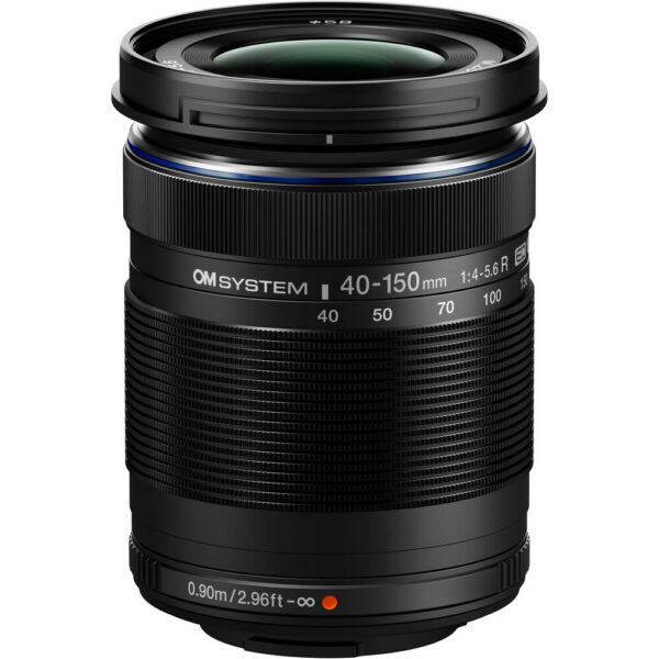 OM SYSTEM PEN Mirrorless Camera with 14-42mm III and 40-150mm R Lenses (Black) view 3