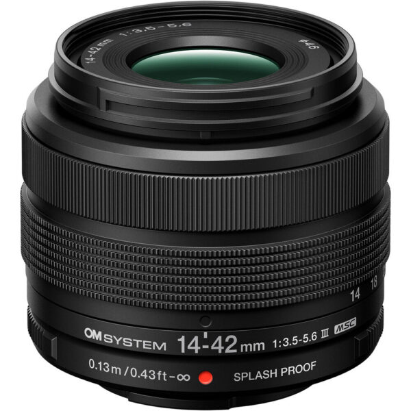 OM SYSTEM PEN Mirrorless Camera with 14-42mm III Lens (Black)