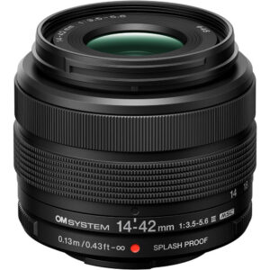 OM SYSTEM PEN Mirrorless Camera with 14-42mm III Lens (Silver)