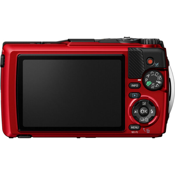 OM SYSTEM Tough TG-7 Digital Camera (Red) view 2