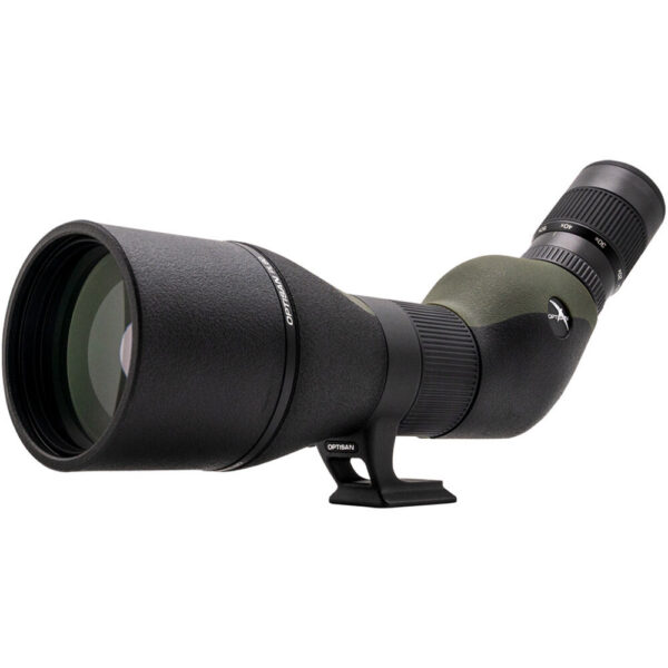 Optisan 15-60x80 PL ED Angled Spotting Scope view 3