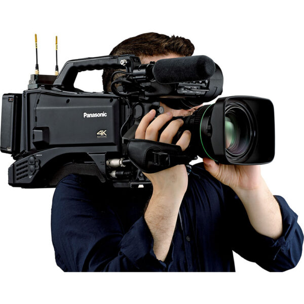 Panasonic AJ-CX4000GJ Pro 4K/HDR Streaming Camcorder with B4 Lens Mount view 4