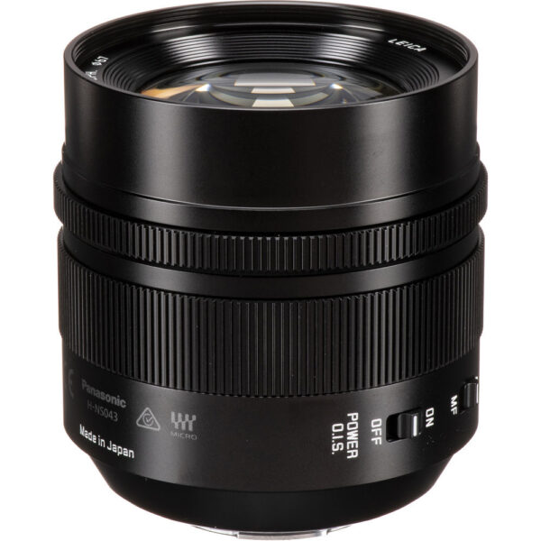 Panasonic Leica DG Nocticron 42.5mm f/1.2 ASPH. POWER O.I.S. Lens view 3